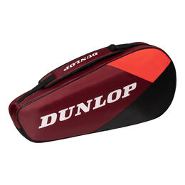Tenisové Tašky Dunlop D TAC CX-CLUB 3RKT BLACK/RED